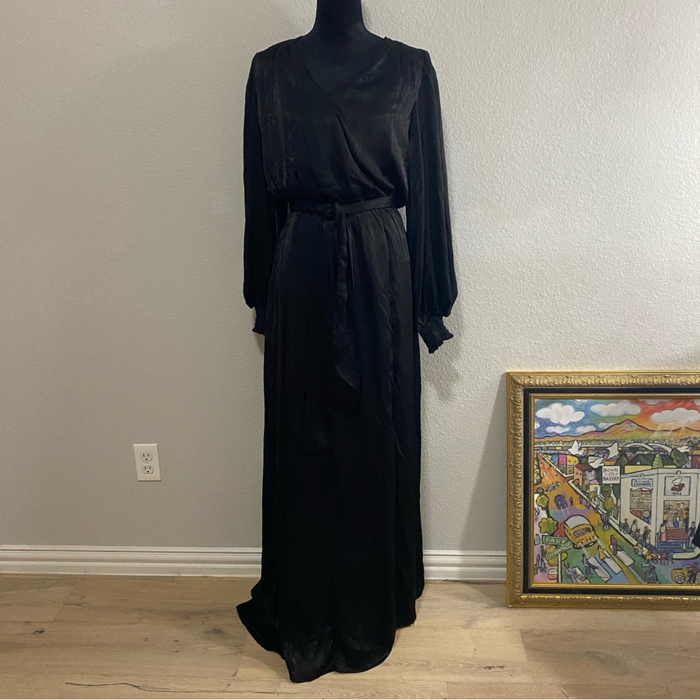 Aura‎ Elegant Black Women's Dress